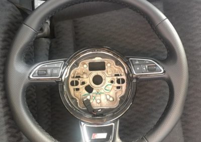 Oprava koženého volantu Audi Sline